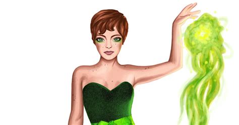 Heidi Schwartz Superhero Tinkerbell Character Concept Art