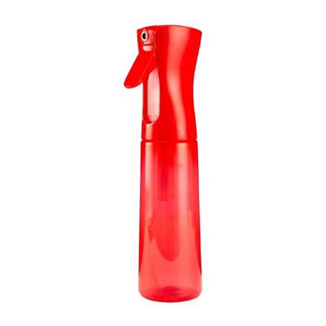 FLACON POMPE Rouge 200ml Bouteille de pulvérisation alcool pour Salon