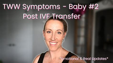 TWW Symptoms IVF Frozen Embryo Transfer IVF Pregnancy Success YouTube