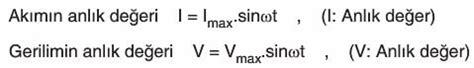 Alternatif Ak M Devreleri Konu Anlat M Ders Notu S N F Fizik