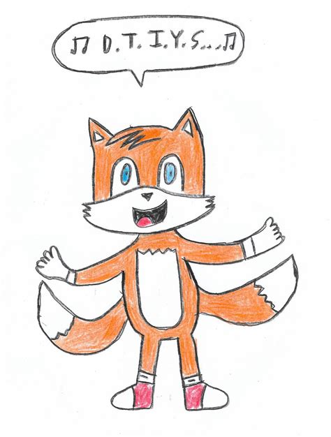 Tails singing - D.T.I.Y.S. by dth1971 on DeviantArt