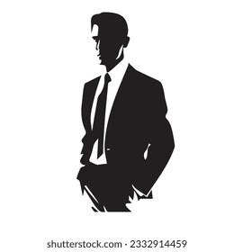 Business Person Silhouette Vector Illustration Stock Vector (Royalty Free) 2332914459 | Shutterstock