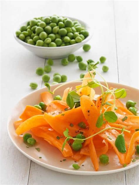 Carrot Pea And Mint Salad Recipe • Steamy Kitchen Recipes Giveaways