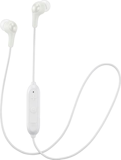 Best Buy Jvc Ha Fx9bt Gumy Wireless In Ear Headphones Ios White Ha Fx9btw