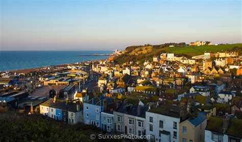 hastings-old-town-east-cliff-sunrise - UK Landscape Photography