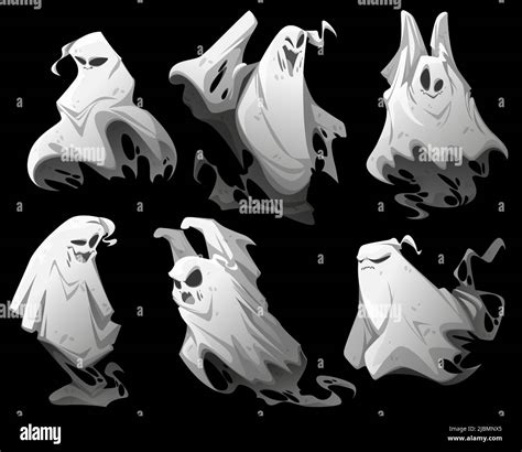 Halloween Monsters Cartoon Creatures Set Fotos Und Bildmaterial In