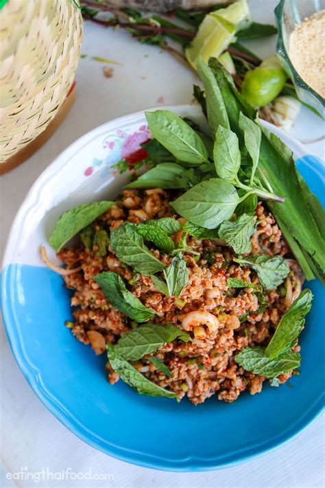 Thai Larb Recipe Larb Moo Authentic Thai Style