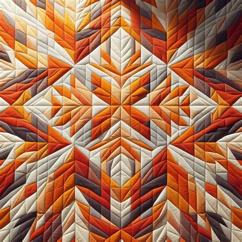 Orange Triangle Pattern by BigStrongBear89 on DeviantArt