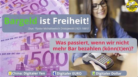 Bargeld Ist Freiheit Was Passiert Wenn Wir Nicht Mehr Bar Bezahlen