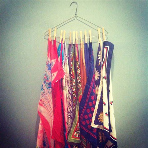 15 Diy Scarf Organizer Ideas