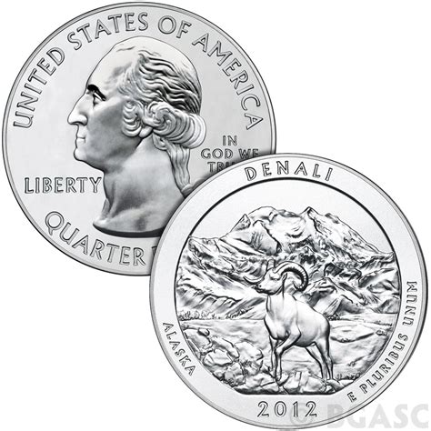 Buy 2012 Denali - 5 oz Silver America The Beautiful in Capsule .999 ...