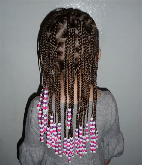 Keyative Styles: Side Cornrows Into Box Braids