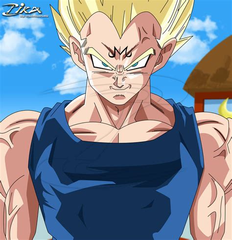 Majin Vegeta by zika-arts on DeviantArt