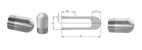 ASME B16 11 Round Threaded Bull Plug Manufacturer Stainless Steel