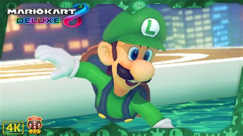 Mario Kart 8 Deluxe Dlc ⁴ᴷ Boomerang Cup 200cc 3 Star Rank Luigi Gameplay Youtube