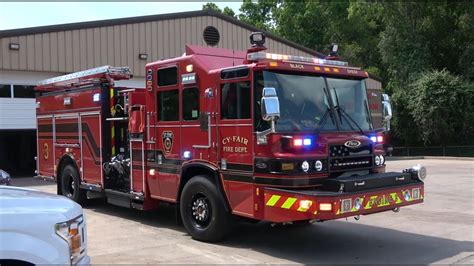 Brand New Engine 3 Responds To CO Alarm Cy Fair Fire Department