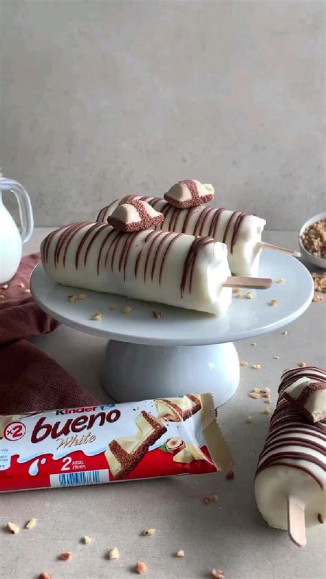 Sorvete De Kinder Bueno Em 2022 Receitas Interessantes Receitas