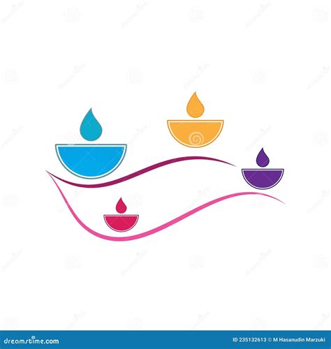 Diwali logo vector stock vector. Illustration of card - 235132613