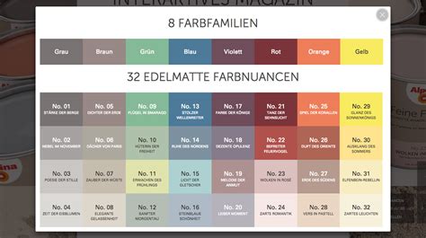 24 Alpina Wandfarbe Feine Farben