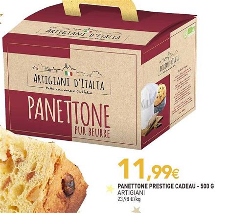 Promo Panettone Prestige Cadeau Artigiani G Chez Natur O