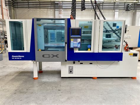 Krauss Maffei KM 160 380 CX Injection Moulding Machine Used Machines