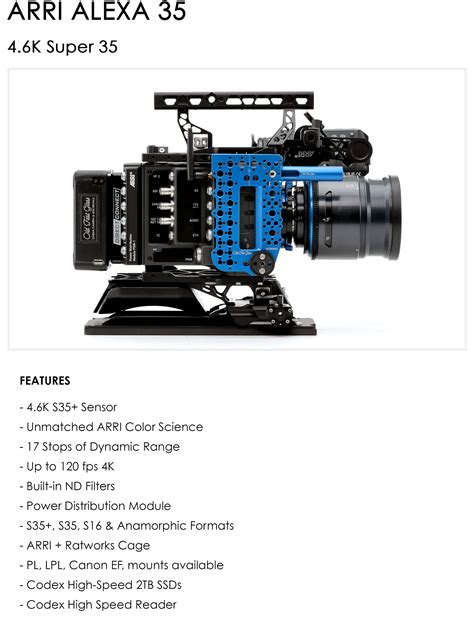 Arri Alexa 35 — Old Fast Glass