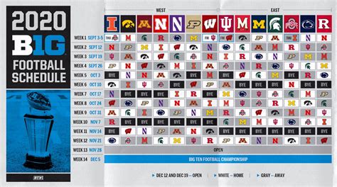 Penn State Football Schedule Printable Includes Game Times Tv