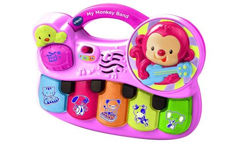 Vtech Baby My Monkey Band Pink Mawjod