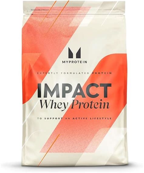 Myprotein Impact Whey Protein Vanilla 1000g Amazonde Drogerie And Körperpflege