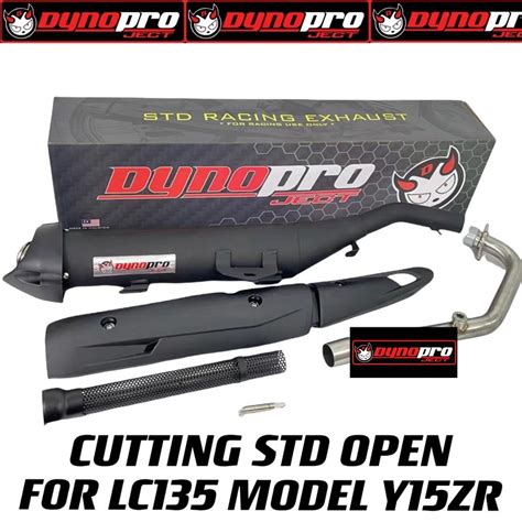 100 ORIGINAL DYNO PRO STD OPEN EXHAUST 30MM 32MM MODEL Y15ZR PNP LC135