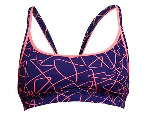 Bikini Top Funkita Sports Top Serial Texter Swimbiosis Shop For