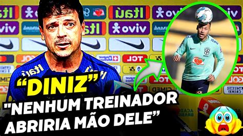 Olha O Que Diniz Falou Sobre Neymar Antes Do Jogo Contra Urugua