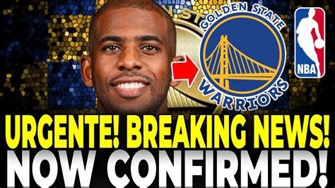 HOT NEWS NOBODY EXPECTED THIS CHRIS PAUL OUT OF THE WARRIORS GOLDEN