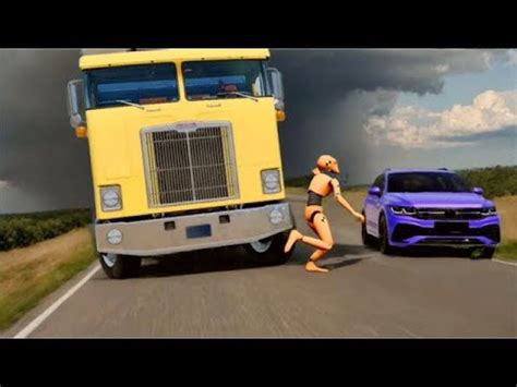 Dangerous Driving And Car Crashes Beamng Drive Youtube