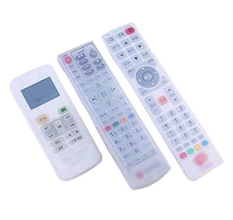 Meldique Silicone Tv Remote Control Cover Air Conditioner Case For