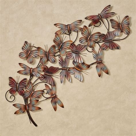 Metal Butterfly Wall Art, Dragonfly Wall Decor, Metal Sculpture Wall ...