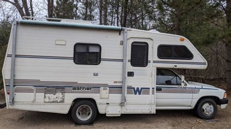 1989 Toyota Winnebago Warrior V6 Auto Rv For Sale In Zimmerman Mn