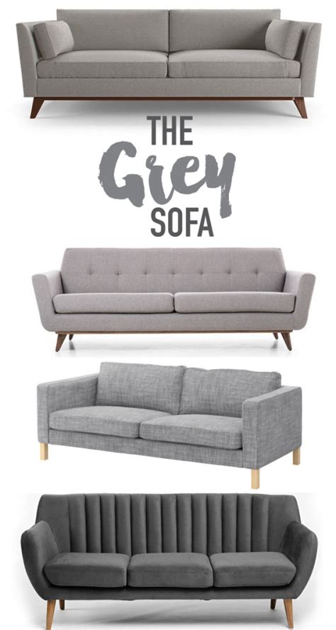 Why You Should Buy A Grey Sofa • visual heart creative studio