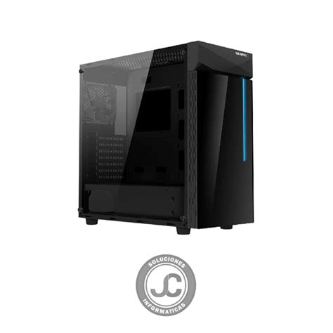 Gigabyte C200 Glass Mid Tower Gb C200g Sin Fuente