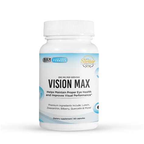 Vision Max 60 Capsules My Stellar Lifestyle