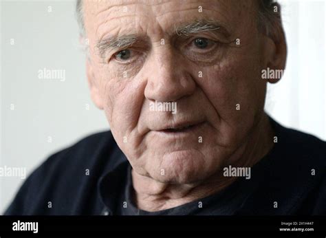 Swiss actor Bruno Ganz during interview with Austria Presse Agentur on ...