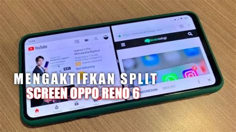 Cara Mengaktifkan Split Screen Oppo Reno 6 YouTube