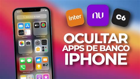 Como OCULTAR APLICATIVOS De BANCO NO IPHONE Ou QUALQUER Outro App