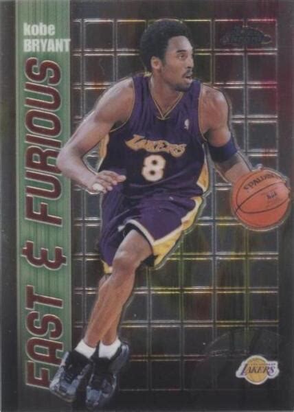 Topps Chrome Fast Furious Ff Kobe Bryant For Sale Online