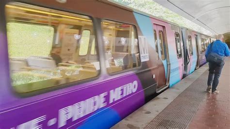 Rainbow Wrapped Metro Trains Buses Debut For Pride Month In Dc