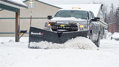 Snowex Launches Featured V Plow For Half Ton Trucks