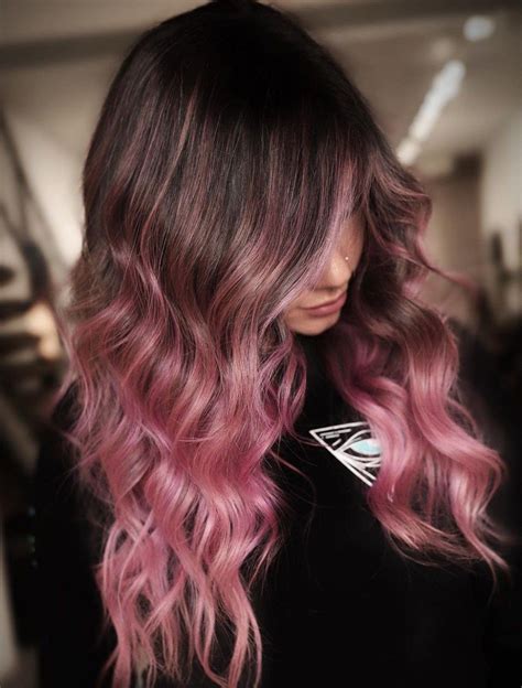 38 Brilliant Rose Gold Hair Color Ideas for 2024 | Rose gold hair, Pink ...