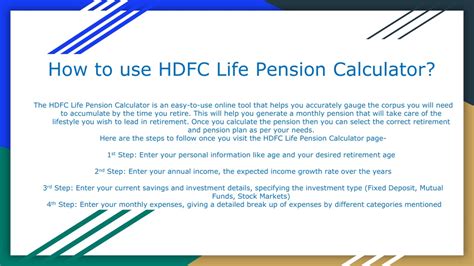 PPT - Pension Calculator in India 2024: Calculate Pension Online ...