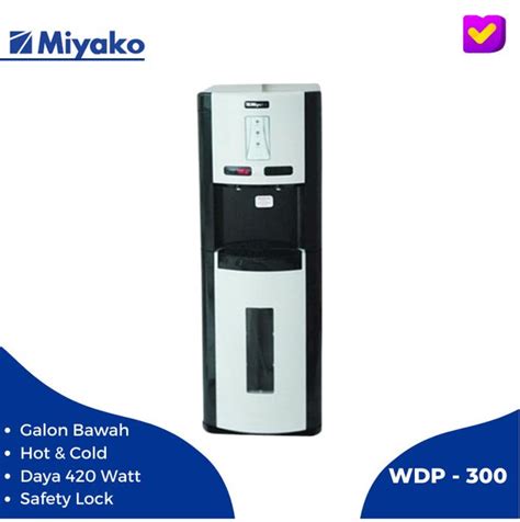 Jual Miyako Dispenser Galon Bawah WDP 300 Di Lapak Maju Jaya Bersama