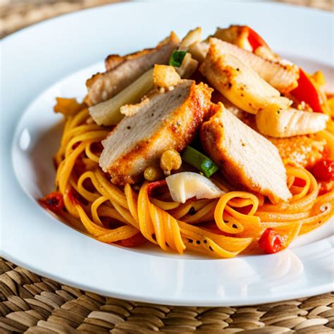 Spicy Chicken Pasta Recipe Cookaifood